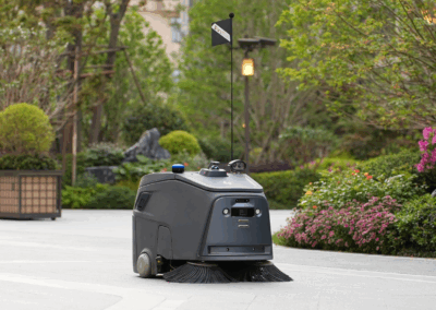 Gausium Beetle Midt På Gade