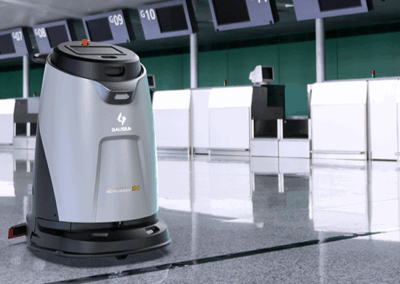 Gausium Scrubber 50 Lufthavn