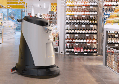 Gausium Scrubber 50 Supermarked