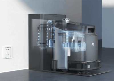 Gausium Phantas Og Arbejdsstation