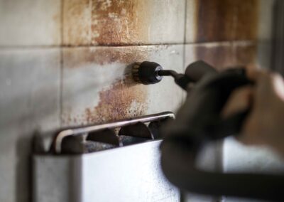 STI Damprenser Køkkenvægfliser